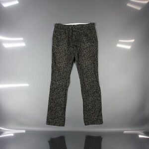 Carhartt Men's Black Leopard Print Chinos